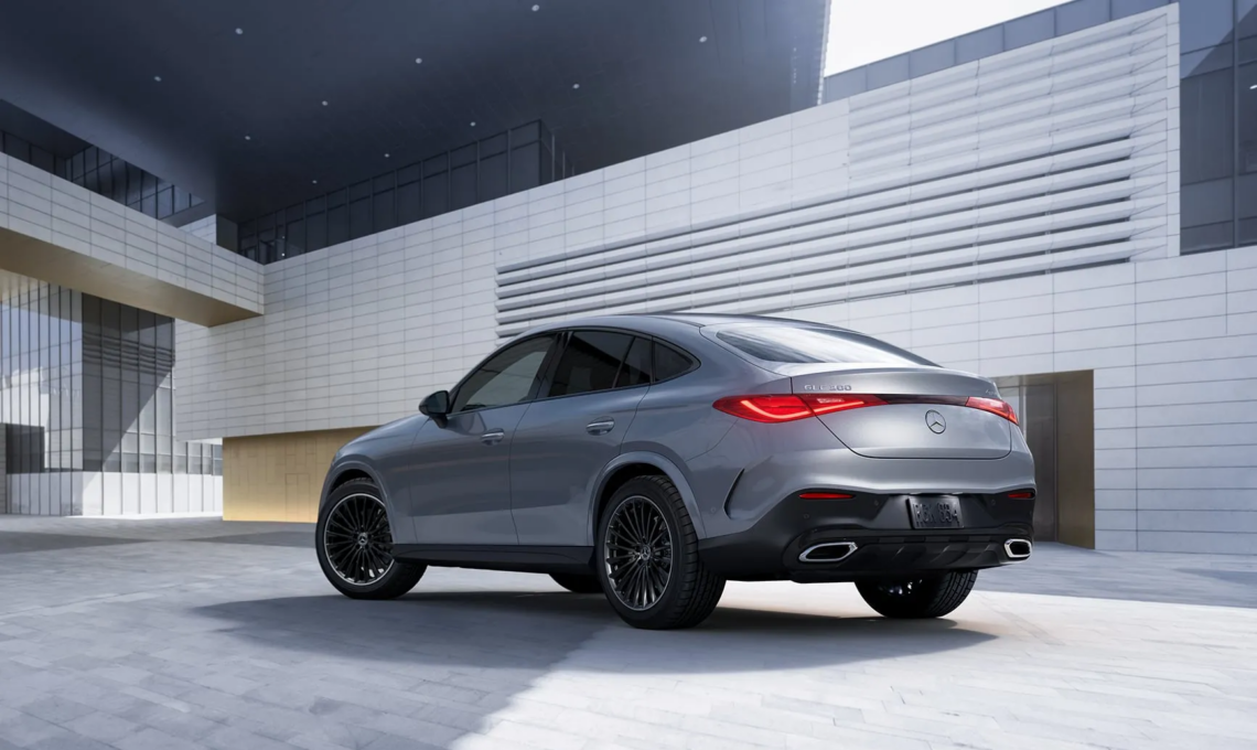 2026 Mercedes-Benz GLC Coupe in Cirrus Silver metallic finish