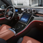 Front dashboard and seating of the 2026 Mercedes-Benz C-Class Sedan
