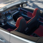 2026 Mercedes-Benz CLE Cabriolet top down tech view