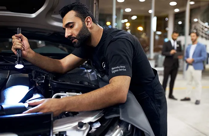 Mercedes-Benz Service A and Service B